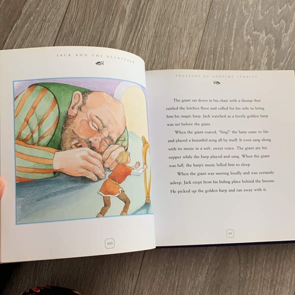 Treasury of Bedtime Stories 2006 Hardcover 16 Children Stories - Picture 3 of 5